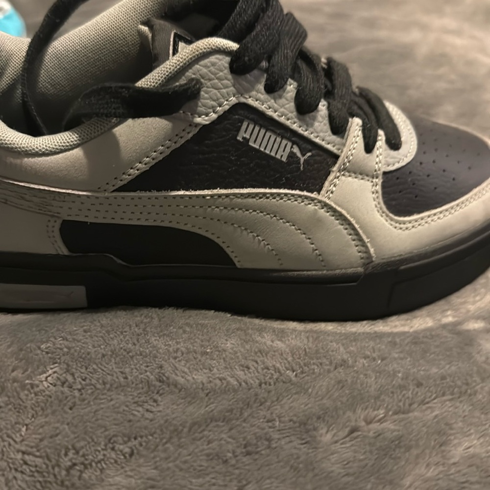 Black and Grey Pumu  Sneakers Worn Once
